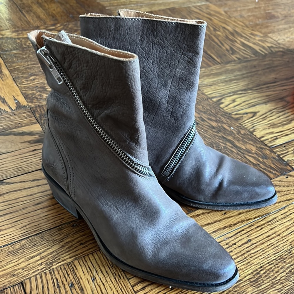 John Fluevog zipper boots